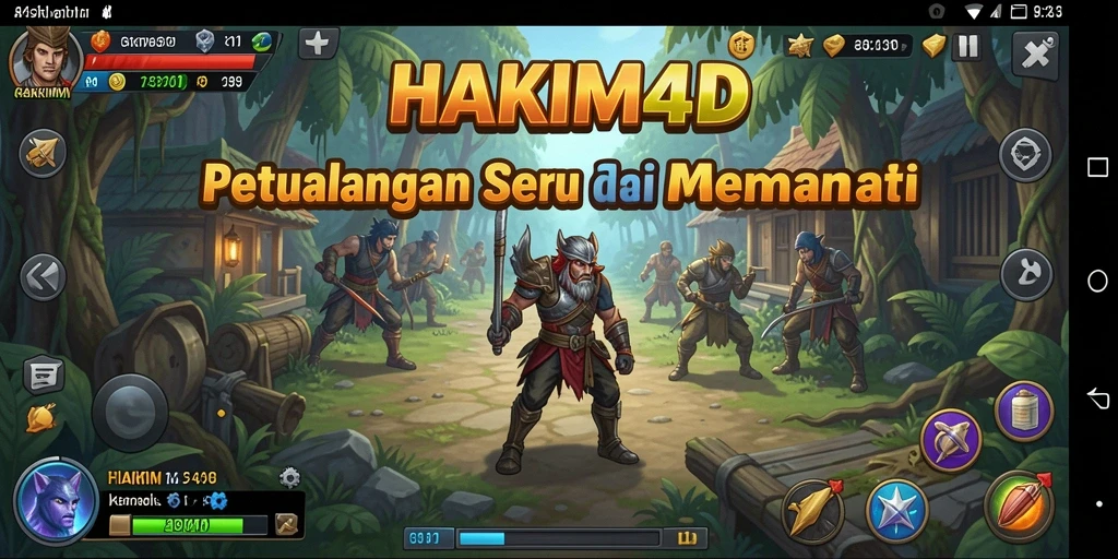 Gameplay HAKIM4D yang mendebarkan dan penuh tantangan.