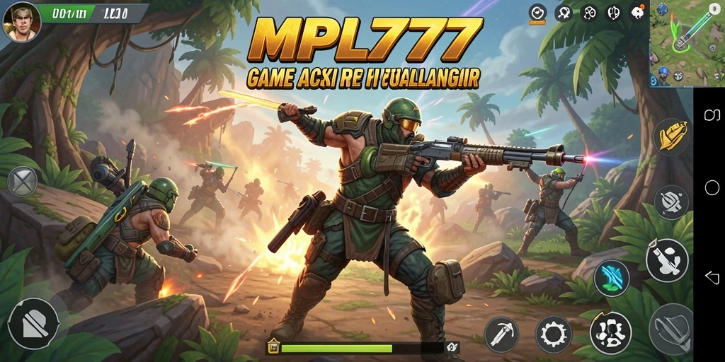 Tampilan gameplay MPL777 yang mendebarkan dalam mode aksi.