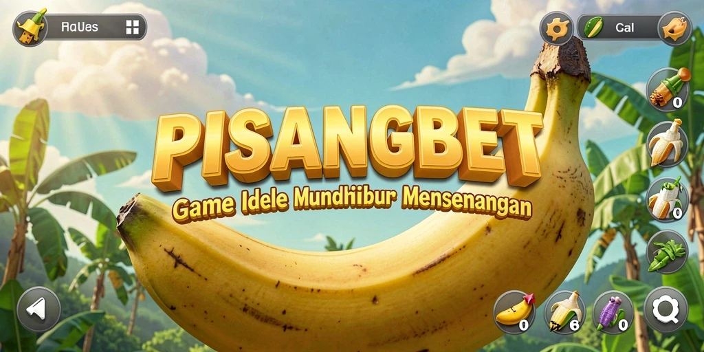 Tampilan gameplay PISANGBET yang menarik dan santai.