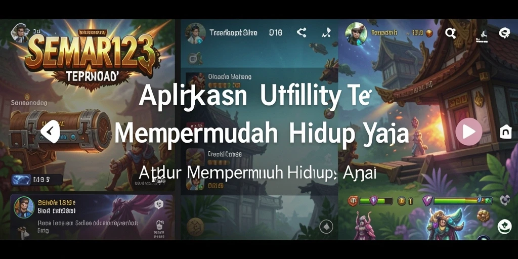 Tampilan antarmuka SEMAR123 yang menarik dan fungsional.