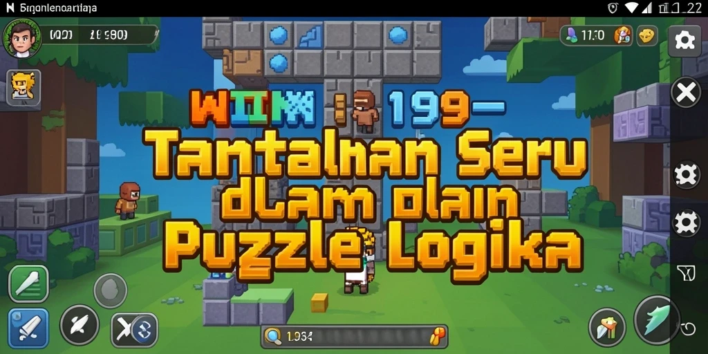 Tampilan gameplay WIN199 yang menarik dan seru dalam menyelesaikan puzzle.