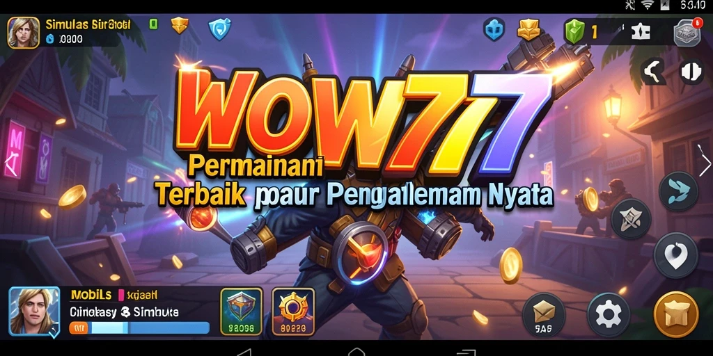Tangkapan layar dari gameplay WOW77 yang menampilkan suasana simulasi yang mendalam.
